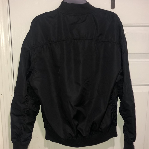 All Saints Italian Cloth Kitson Bomber Jacket - Picture 5 of 6